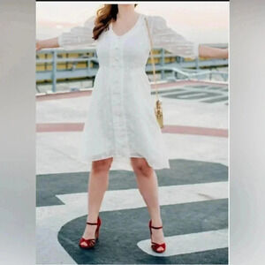 Cabi| Midsummer The Dreamer Embroidered Dress